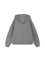 Sweatershirt / JNBY Zip-Up Lyocell Blend Hoodie