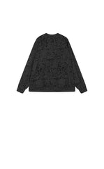 Sweatshirt / JNBY Oversized Flocked Floral Detail Pullover