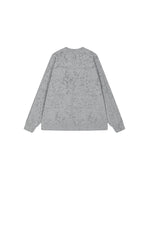 Sweatshirt / JNBY Oversized Flocked Floral Detail Pullover