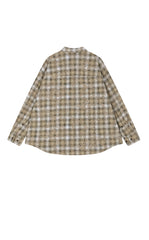 Jacket / JNBY Oversized Plaid Flocked Jacket