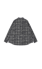 Jacket / JNBY Oversized Plaid Flocked Jacket