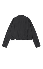 Jacket / JNBY Oversized Cotton Cropped Jacket