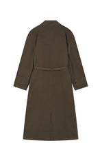 Trench Coat / JNBY Oversized Cotton Maxi Trench Coat