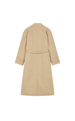 Trench Coat / JNBY Oversized Cotton Maxi Trench Coat