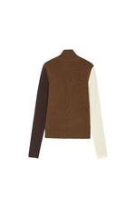 Sweater / JNBY Colorblock Wool Turtleneck Sweater
