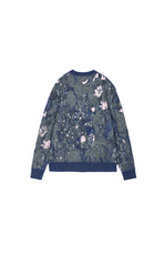 Sweater / JNBY Hand-Painted Kew Garden Long Cardigan