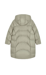 Down Coat / JNBY Oversized Long Hooded Down Coat