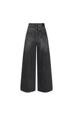 Pants / JNBY Sulfur-Dyed Wide-Leg Long Jeans
