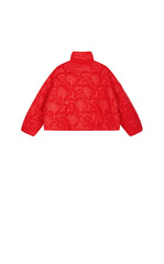 Down Coat / JNBY Quilted Stand Collar Short Down Coat