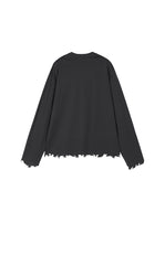 T-Shirt / JNBY Cut-Out Floral Long-Sleeve Tee