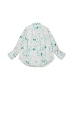 Shirt / JNBY Floral Print Oversize Cotton Shirt