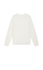 Sweater / JNBY Mixed Fiber Floral Oversized Pullover