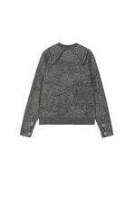 Sweater / JNBY Cotton Jacquard Longline Open Cardigan