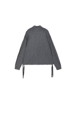Sweatshirt / JNBY Minimal Collar Merino Wool Pullover