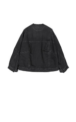 Jacket / JNBY Reconstructed Denim Collarless Jacket