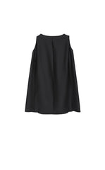 Dress / JNBY A-Line Cutout Wool Silk Dress