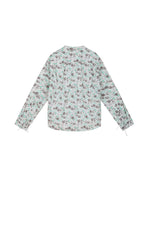 Shirt / JNBY Watercolor Tulip Oversized Cotton Shirt