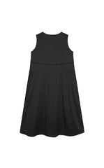 Dress / JNBY Cotton Blend A-Line Sleeveless Dress