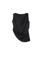 Top / JNBY Satin Drape Sleeveless Top