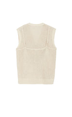 Vest / JNBY Washi Paper Blend Knit Vest