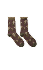 Socks / JNBY Floral Edge Mid-Calf Socks