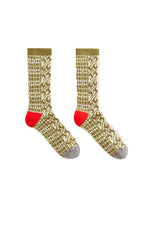 Socks / JNBY Mid-Calf Patterned Cotton Socks