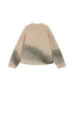 Sweater / CROQUIS Ink Gradient Oversized Wool Sweater