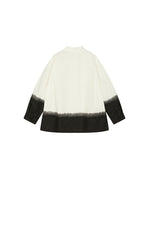 Shirt / CROQUIS Needle-Spliced Oversized Cotton-Linen Poplin Shirt