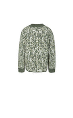 Sweater / CROQUIS Textured Jacquard V-Neck Sweater