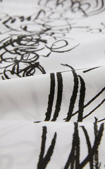 Dress / JNBY Hand-Drawn Floral Cotton Sleeveless Dress
