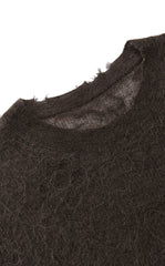 Sweater / JNBY Mixed Fiber Floral Oversized Pullover