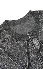 Sweater / JNBY Cotton Jacquard Longline Open Cardigan