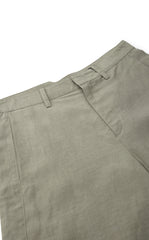 Pants / JNBY Linen-Blend Cropped Banana Pants