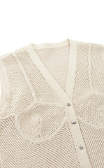 Vest / JNBY Washi Paper Blend Knit Vest