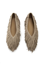Shoes / JNBY Suede Fringe Flats