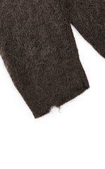 Sweater / JNBY Mixed Fiber Floral Oversized Pullover