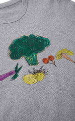 T-Shirt / JNBY Vegetable Print Cotton T-Shirt