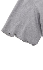 Dress / JNBY Cotton A-Line Short Sleeve Dress