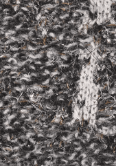 Sweater / CROQUIS Gold-Jacquard Gradient Check Sweater