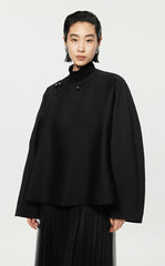 Jacket / JNBY Oversized Woven Wool-Silk Jacket