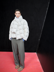 Down Coat / JNBY Oversize Detachable Scarf Down Coat