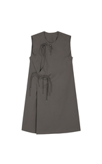 Dress / JNBY Oversized Dress with Chinese Button Closure