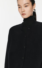 Sweater / JNBY Distressed Button-up Cardigan