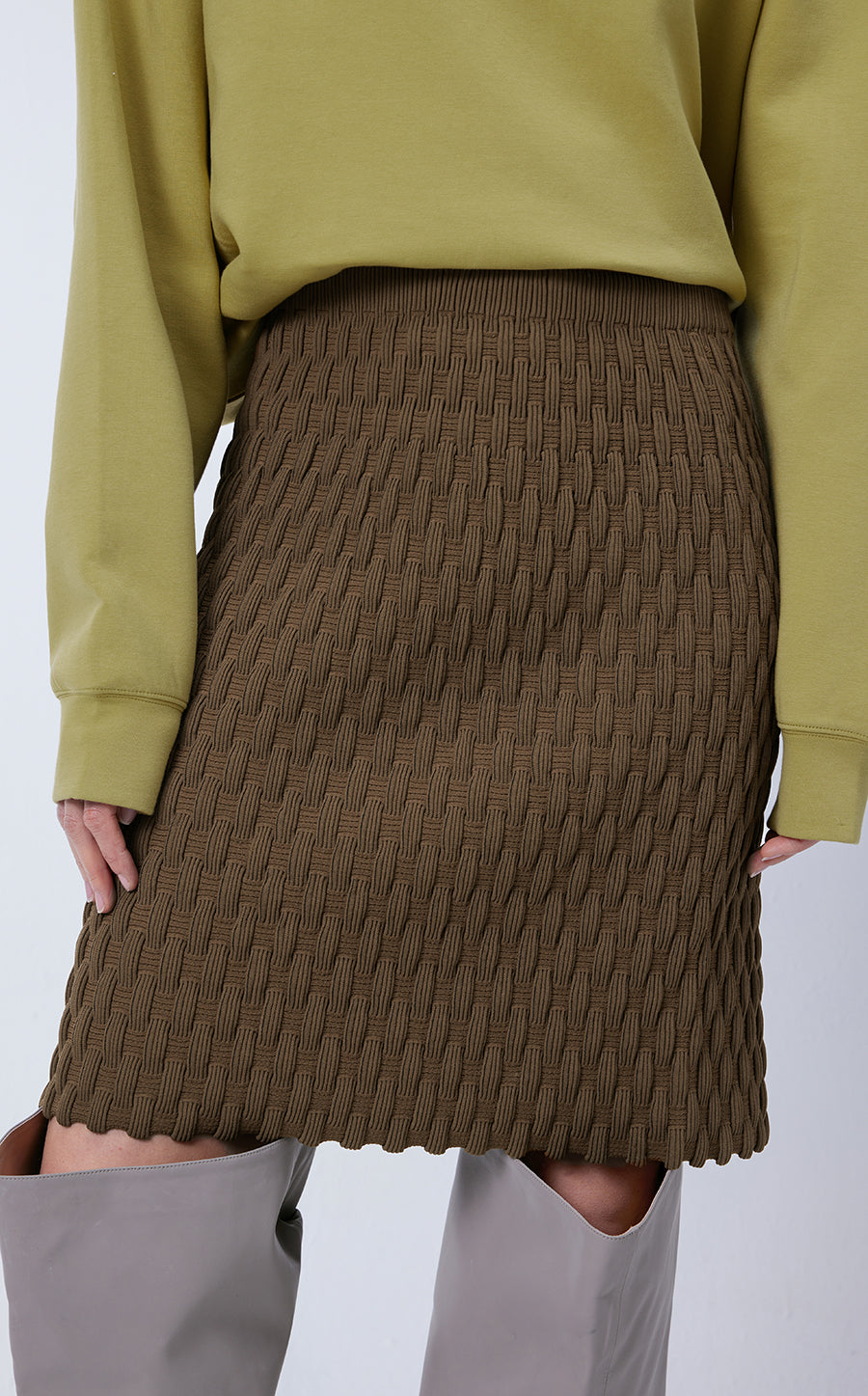 Skirt / JNBY Knee-length Skirt in Pleats£¨Spring 24£©