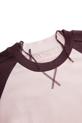 Sweatershirt / JNBY Raglan Sleeve Letter Print Cotton Sweatershirt