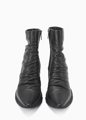 Shoes / JNBY Wool Leather Ankle Boots