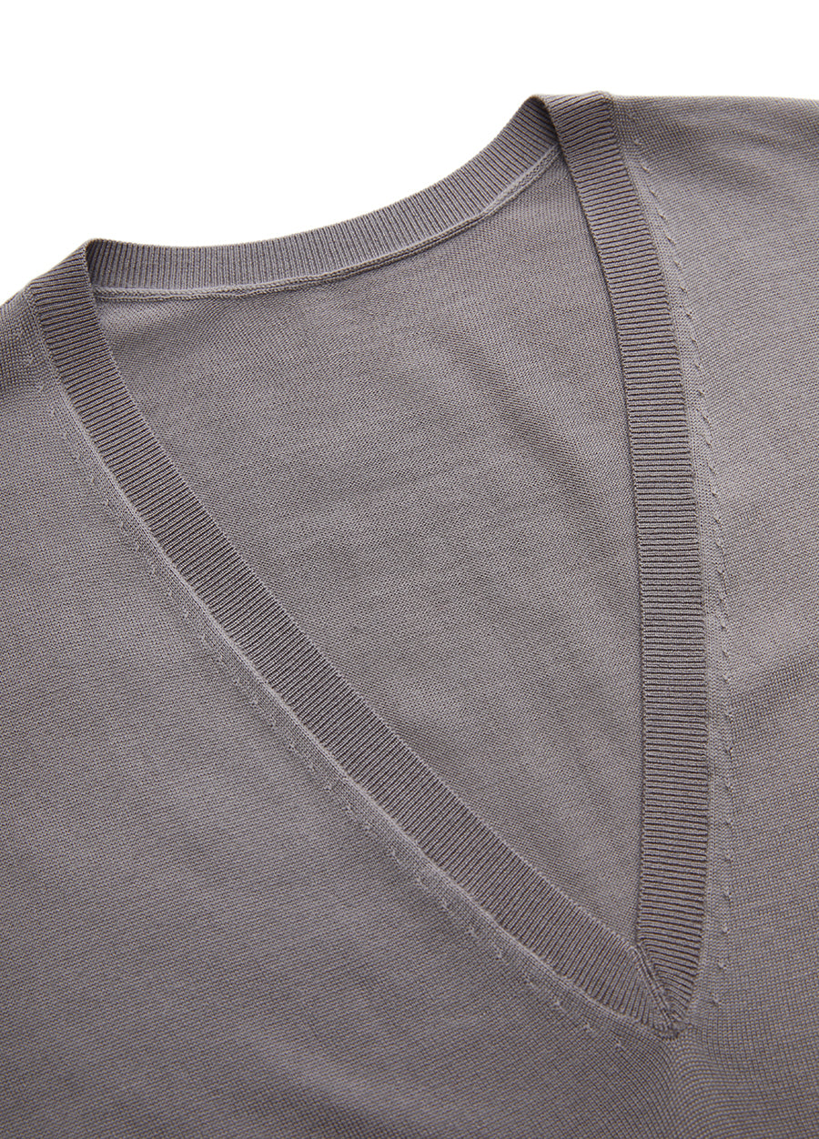 Dress / JNBY V-necked Sleeveless Calf-length Dress£¨Spring 24£©