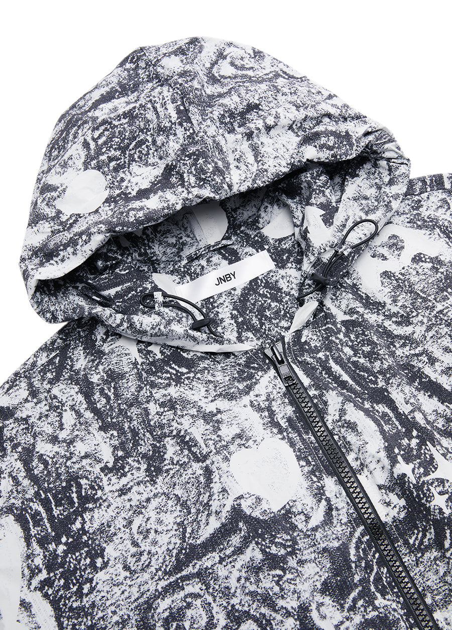 Coat /(Sun Protection)JNBY Oversized Miao-inspired Prints Jacket