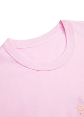 T-shirt / JNBY Funny Illustration Printed Round Neck T-shirt