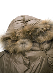 Coat / JNBY Nylon Hooded Down Coat